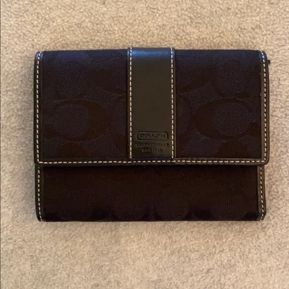 Coach Black Wallet